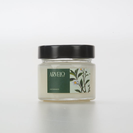 Vela Aromática de Chá Branco