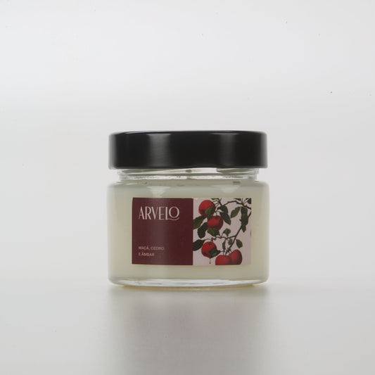 Vela Aromática de Maça, Cedro e Âmbar