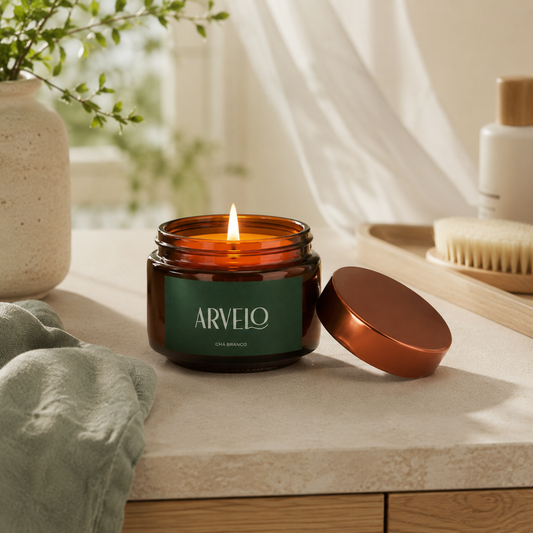Vela Aromática de Chá Branco 90g