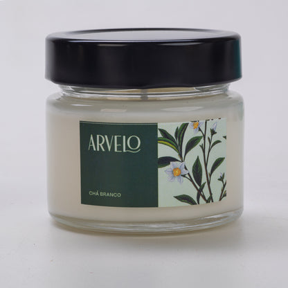 Vela Aromática de Chá Branco