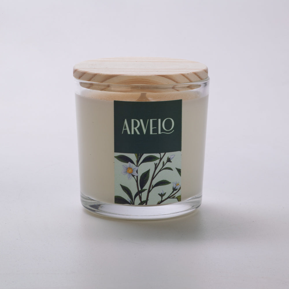 Vela Aromática de Chá Branco
