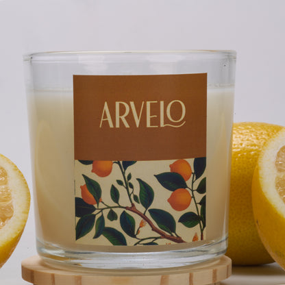 Vela Aromática de Limão Siciliano
