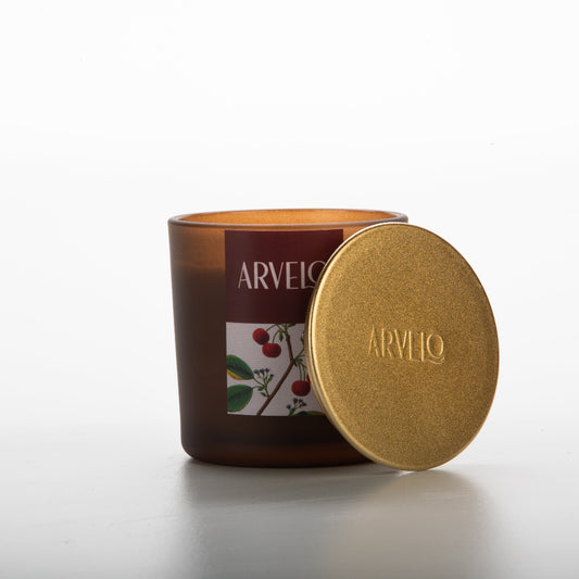 Vela Aromática de Cereja com Avelã | 200g