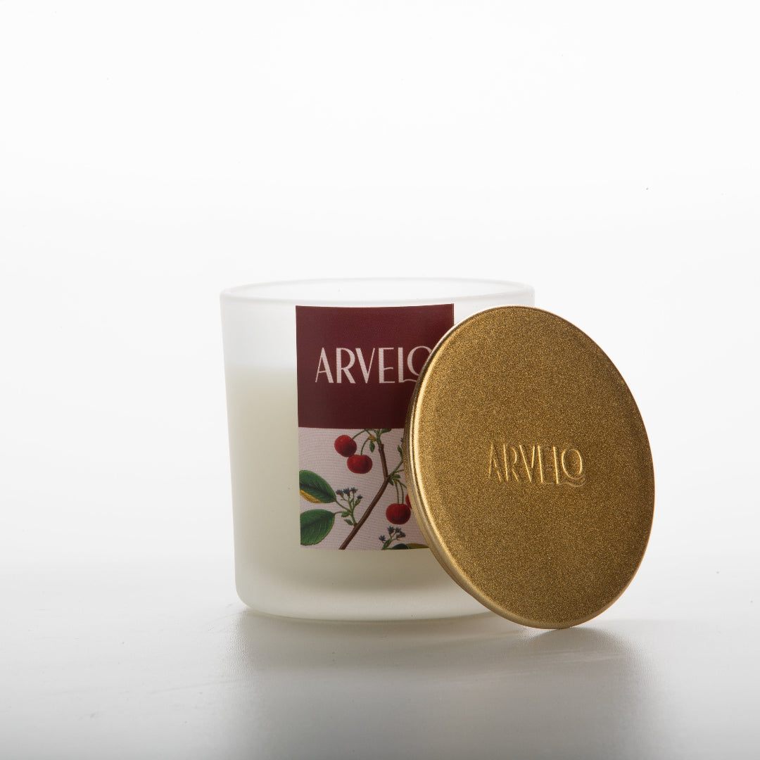 Vela Aromática de Cereja com Avelã | 200g