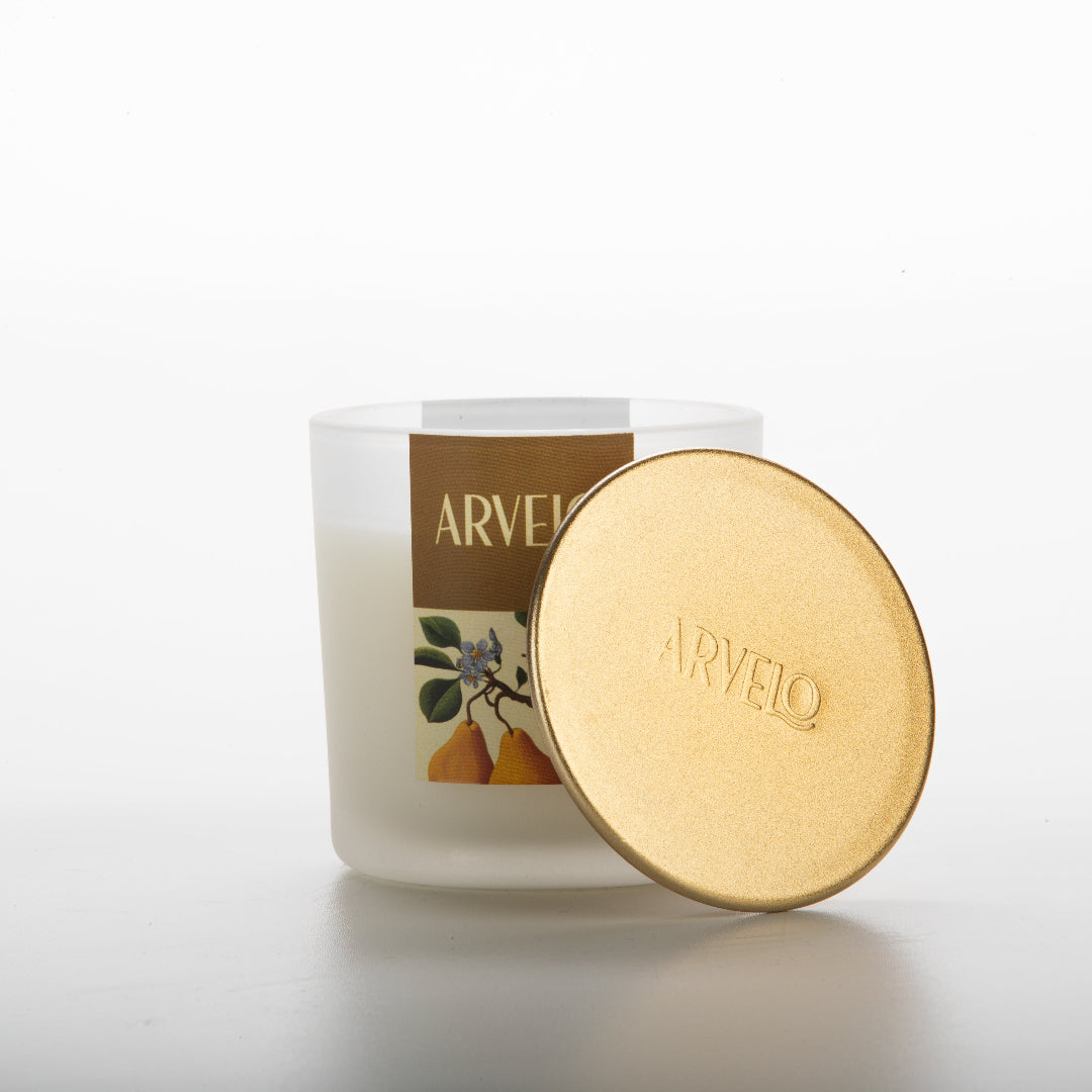 Vela Aromática de Pera Inglesa e Fresias | 200g