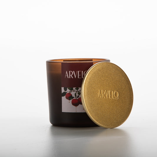 Vela Aromática de Maça, Cedro e Âmbar | 200g