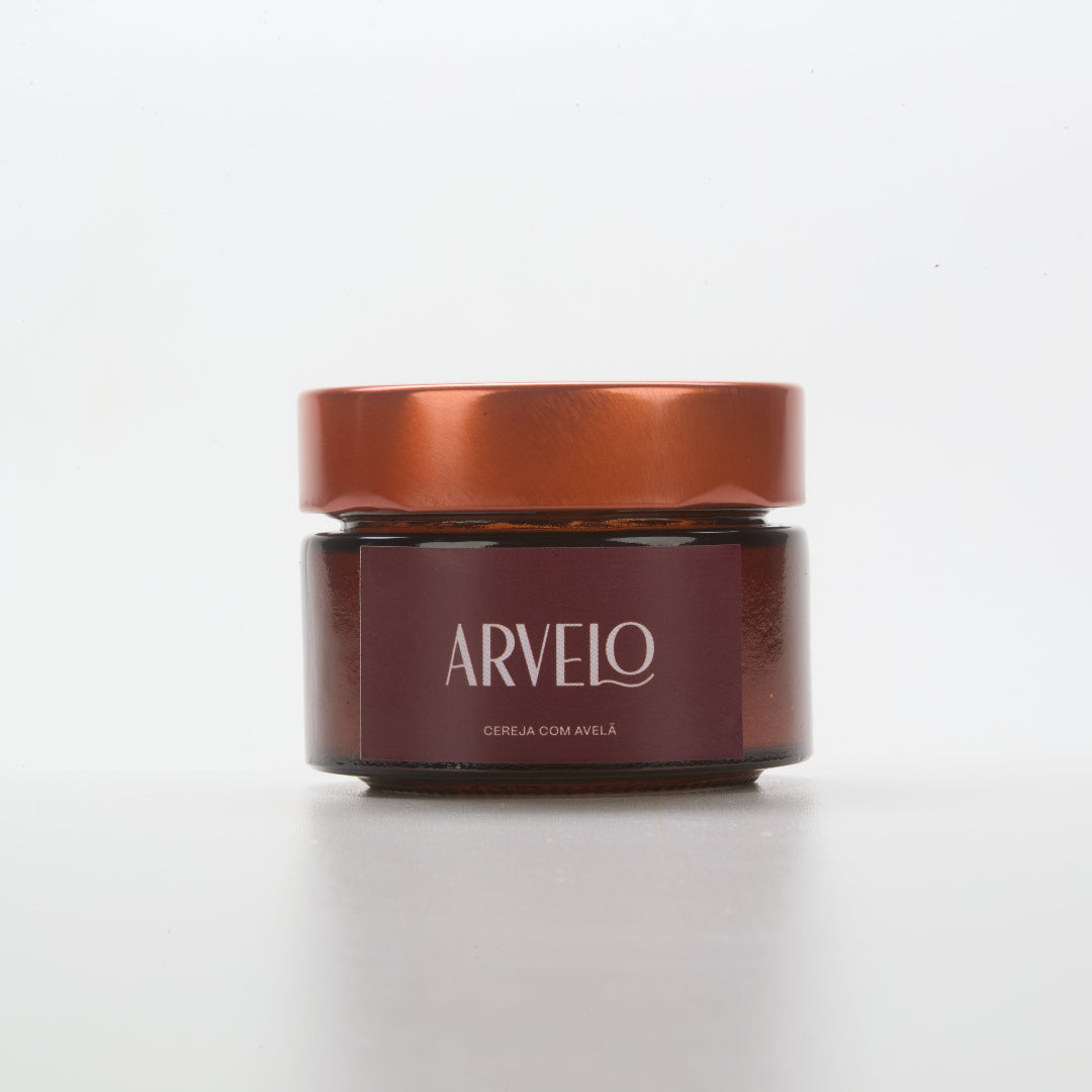 Vela Aromática de Cereja e Avelã 90g