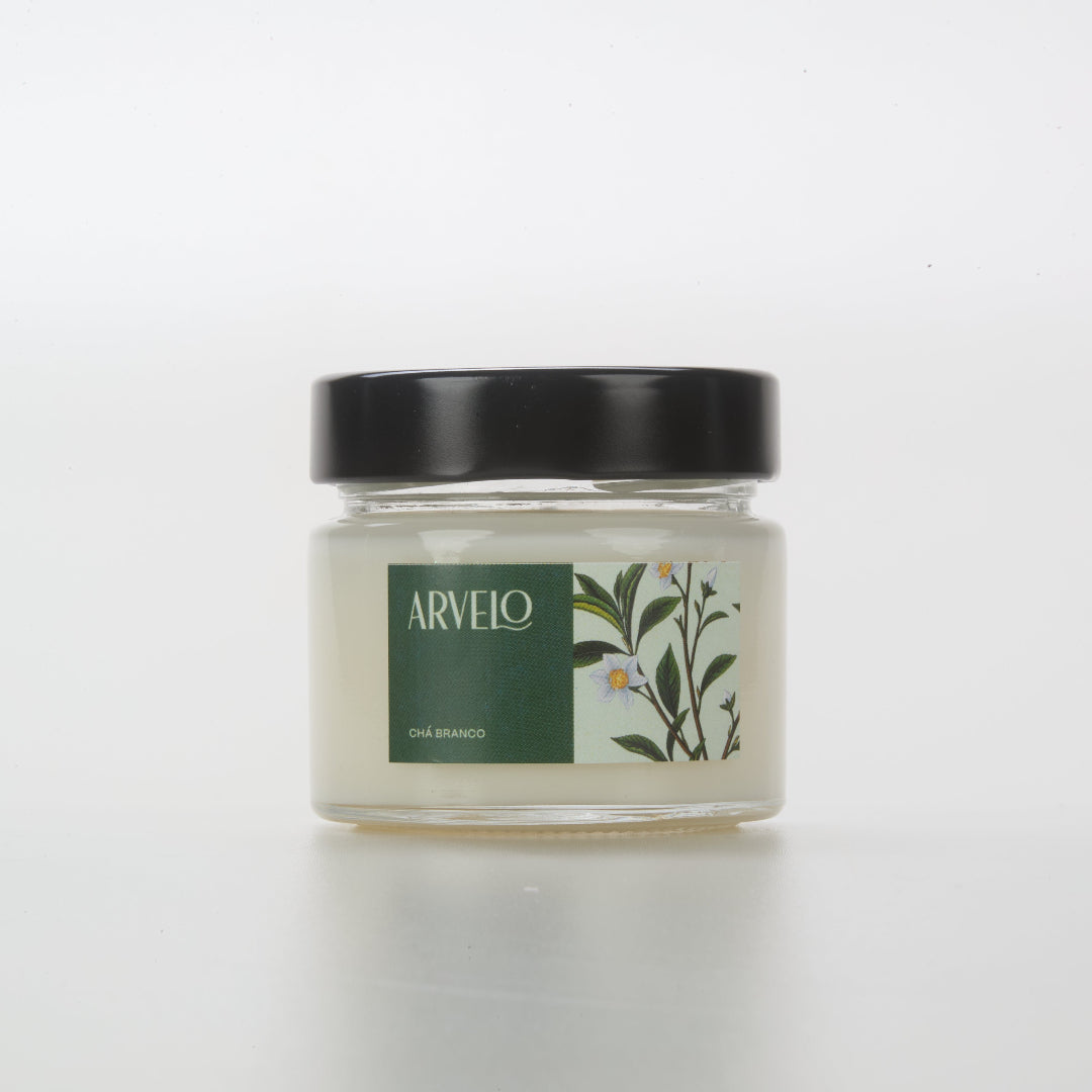 Vela Aromática de Chá Branco