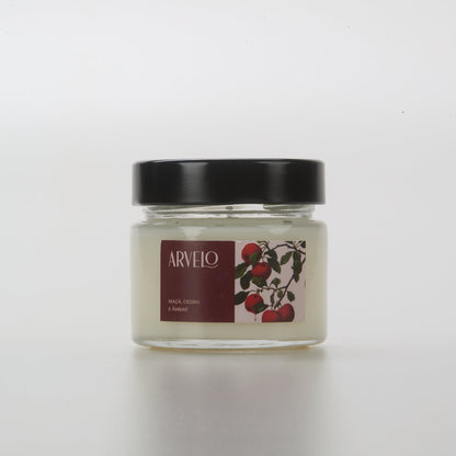 Vela Aromática de Maça, Cedro e Âmbar