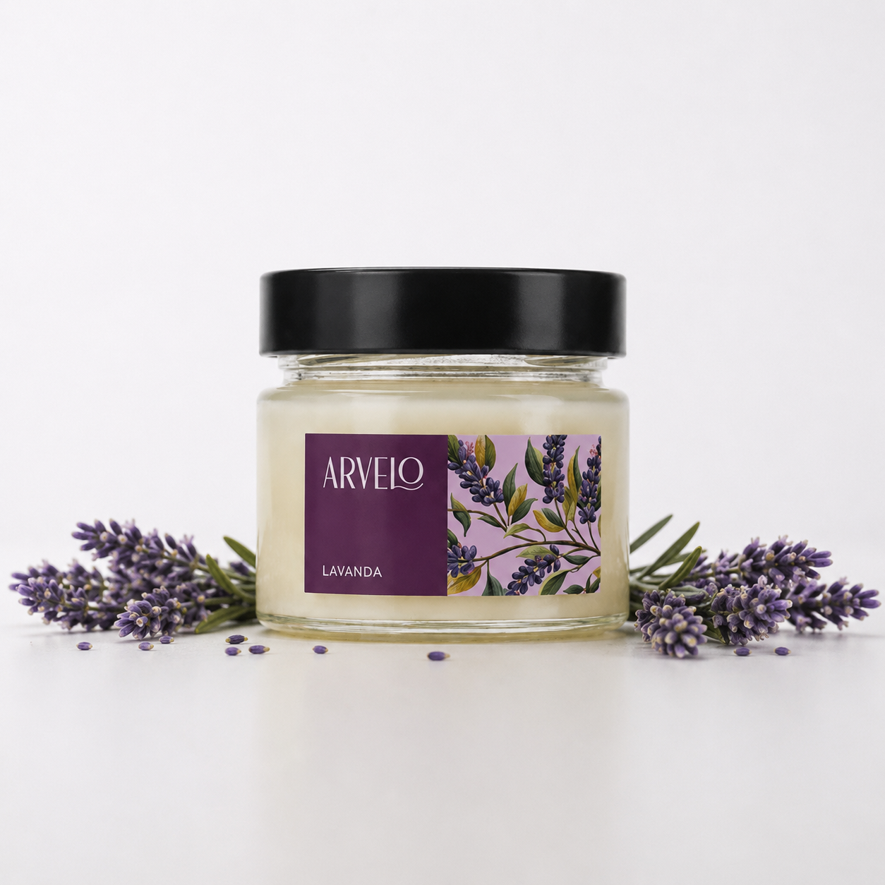 Vela Aromática de Lavanda
