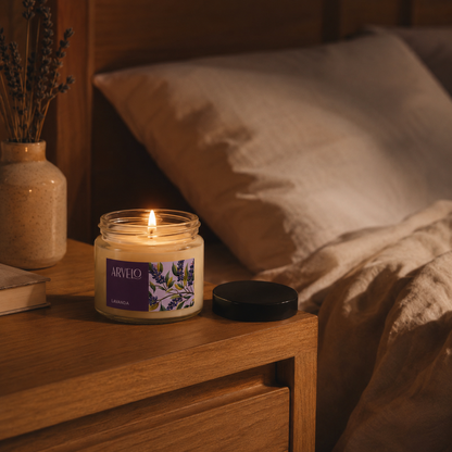 Vela Aromática de Lavanda
